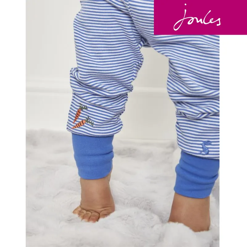 Joules Peter Rabbit Byron Set - White Rabbit Stripe-2